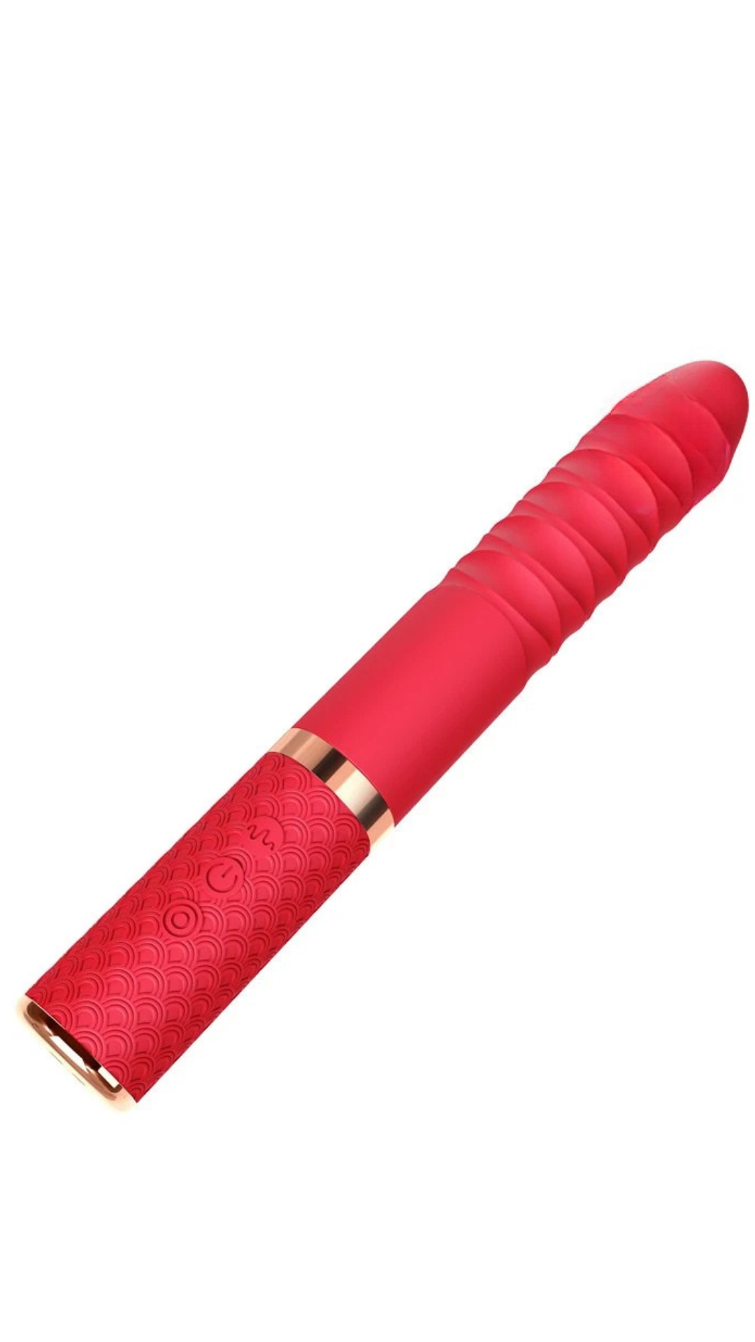 Dildo Vibrador Dama Rosa Telescópico