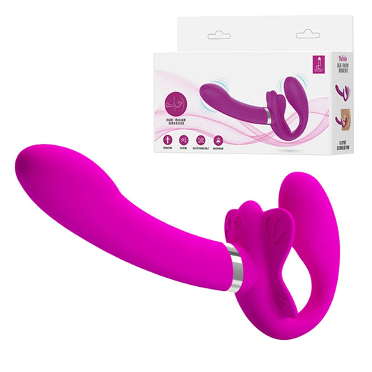 Mi Pequeña Flor Doble Dildo Vibrador