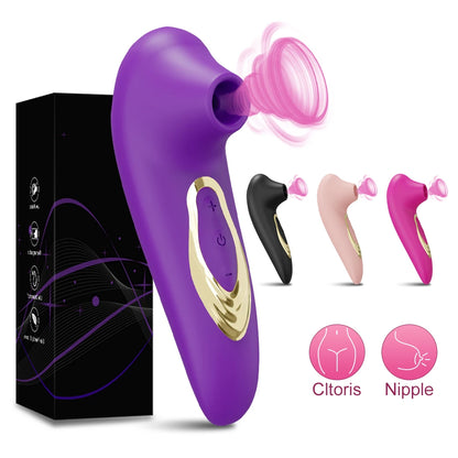 Mini Vibrador Succionador de Clítoris