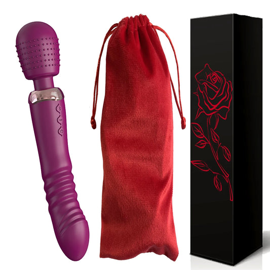 Fusui Potente Consolador Vibrador 2 en 1