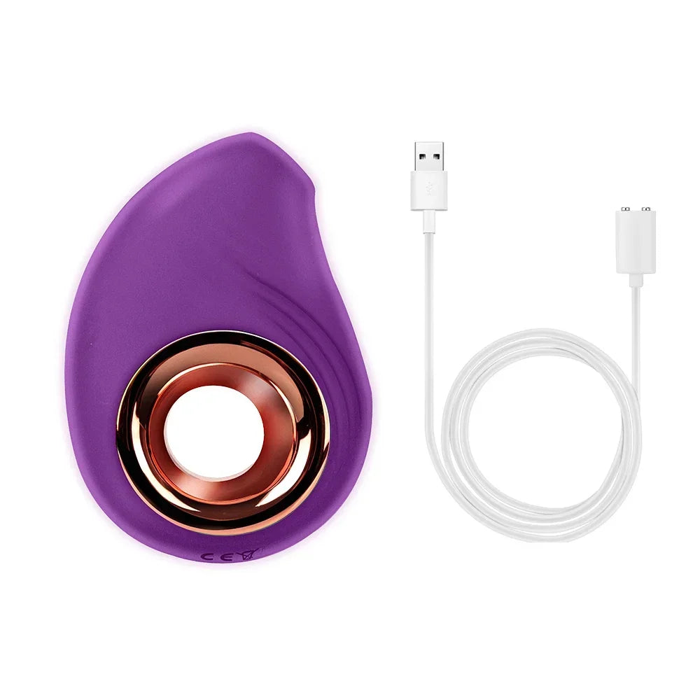 Mini Turbo Vibrador Succionador Clítoris